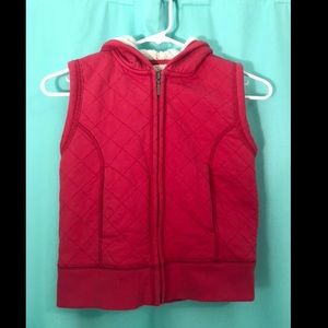 Girls Mudd Soft Zip-up Vest